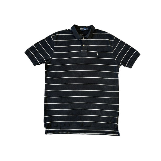 Polo Ralph Lauren vintage T-shirt black white striped