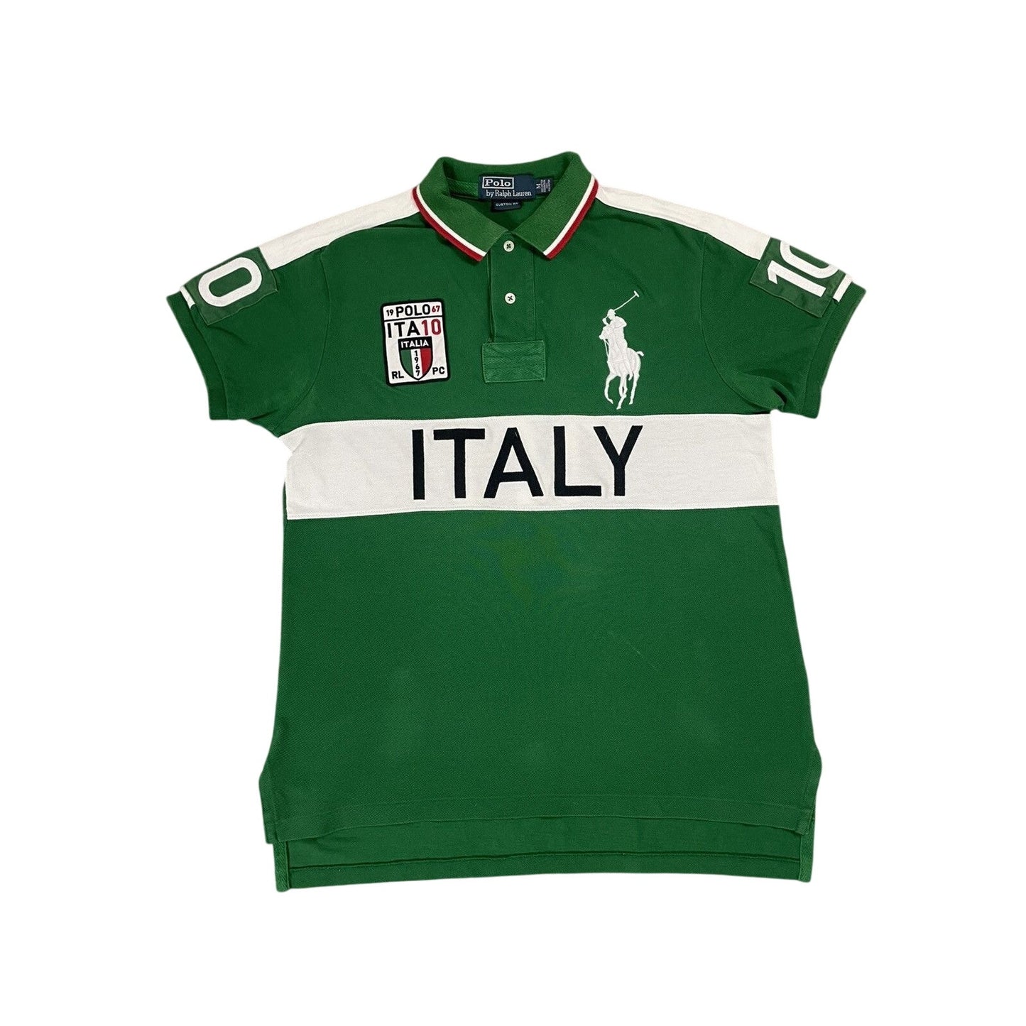 Chief Keef Polo Italy Ralph Lauren T-shirt vintage green