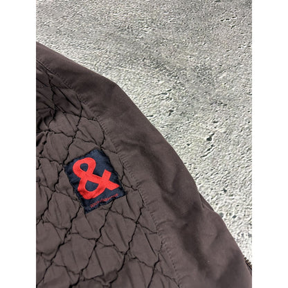 Dolce & Gabbana coat vintage utility miltary brown Y2K