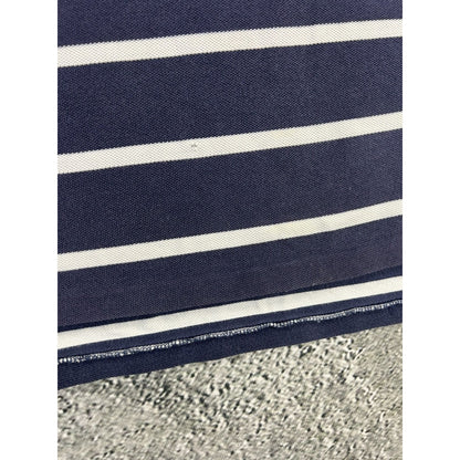 Polo Ralph Lauren striped polo shirt navy white small pony