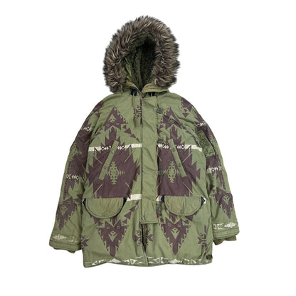 Polo Ralph Lauren Denim Supply Aztec puffer parka jacket