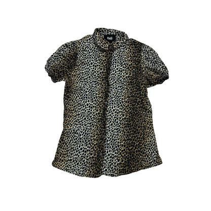 Dolce & Gabbana cheetah shirt button up shirt