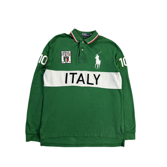 Chief Keef Polo Italy Ralph Lauren longsleeve vintage green