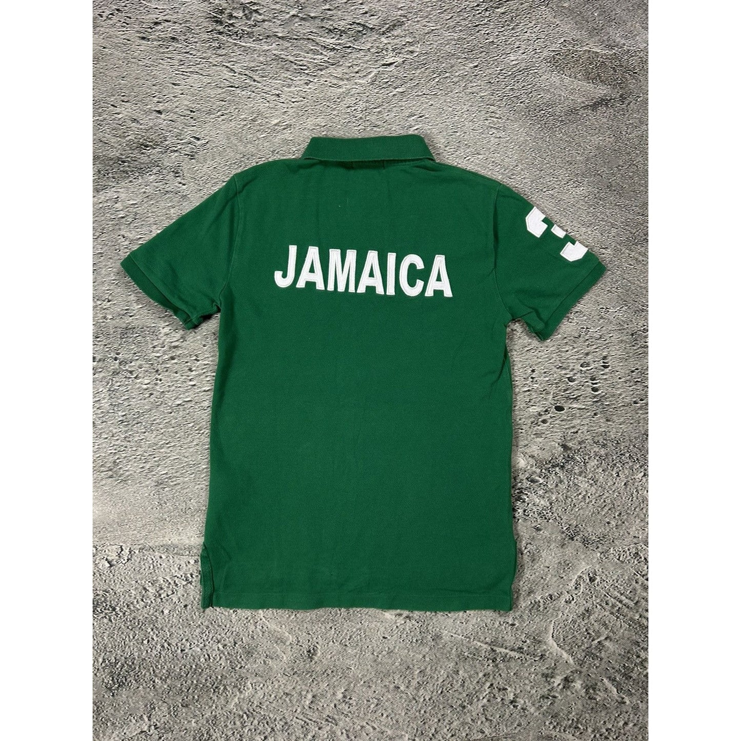 Chief Keef Polo Ralph Lauren Jamaica green Rasta big pony