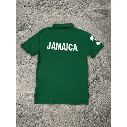 Chief Keef Polo Ralph Lauren Jamaica green Rasta big pony