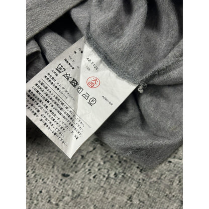 Comme Des Garcons longsleeve play heart gray black