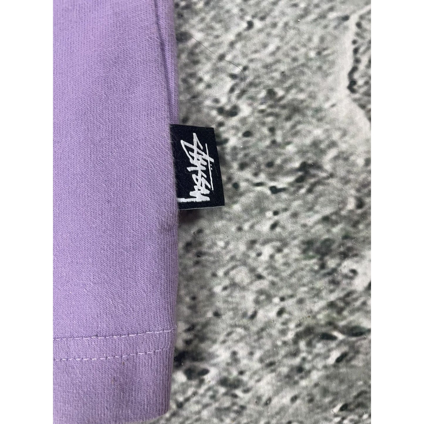 Stussy t-shirt violet vintage surf