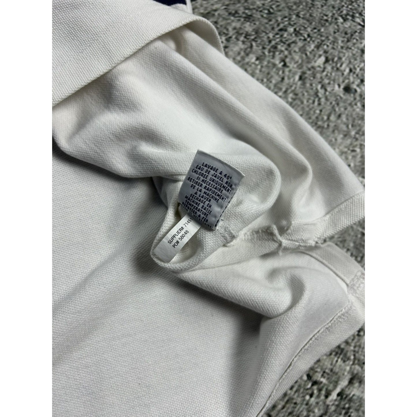 Chief Keef Polo Ralph Lauren USA vintage shirt white