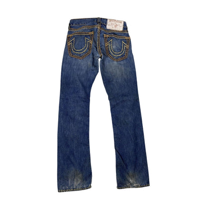 RARE True Religion jeans gold stitching Y2K Bobby Super QT