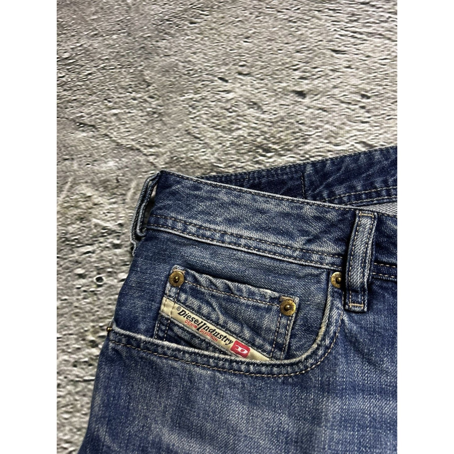 Diesel vintage pants Y2K jeans blue