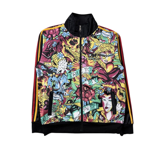 Ed Hardy zip hoodie vintage Track Jacket tatoo
