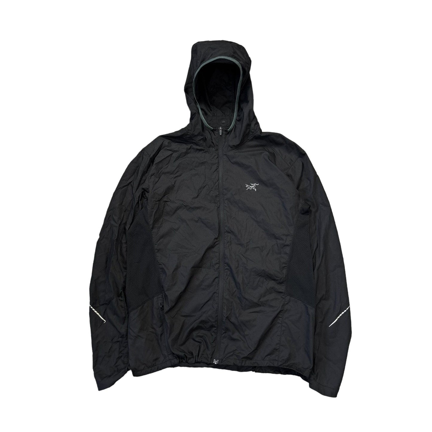 Arc’teryx incendo hoody jacket black rain lightweight