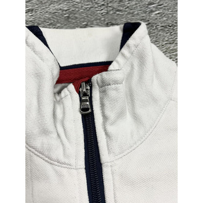 Chief Keef Polo Ralph Lauren zip sweatshirt white USA