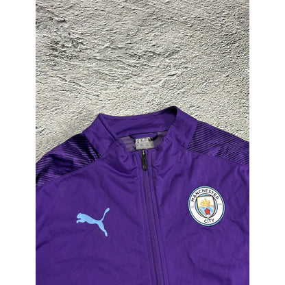 Puma vintage purple track jacket Manchester City