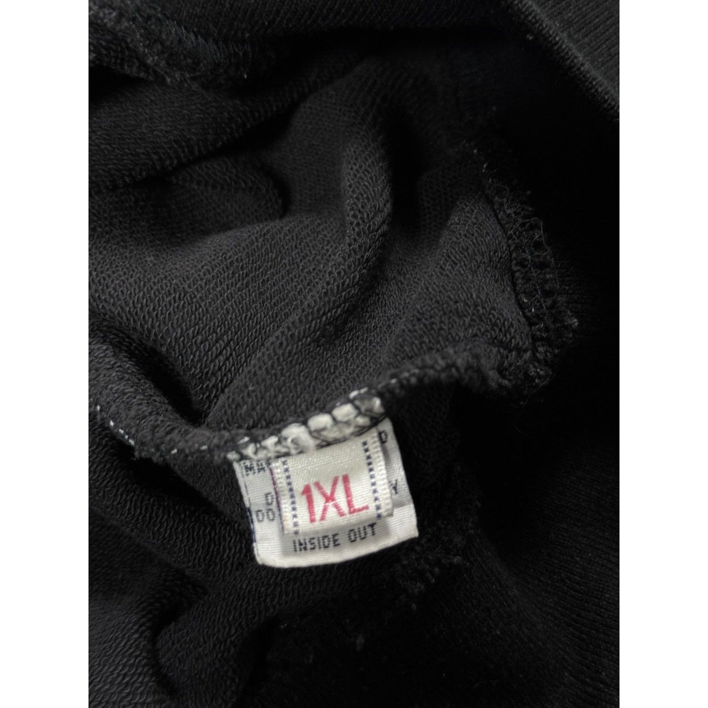 Evisu zip hoodie black vintage big logo monogram seagulls Y2K