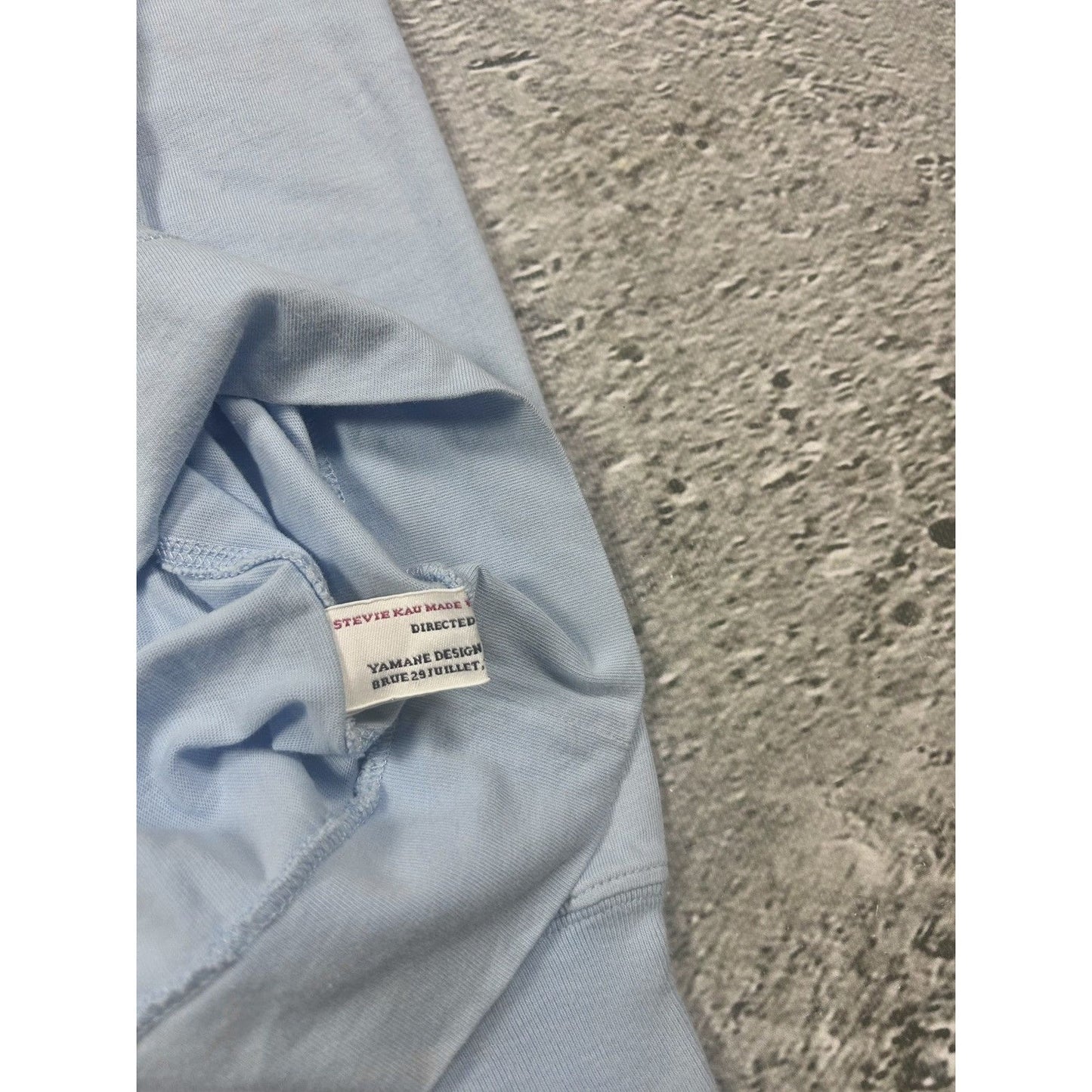 Yamane longsleeve vintage baby blue vulgar eating t-shirt