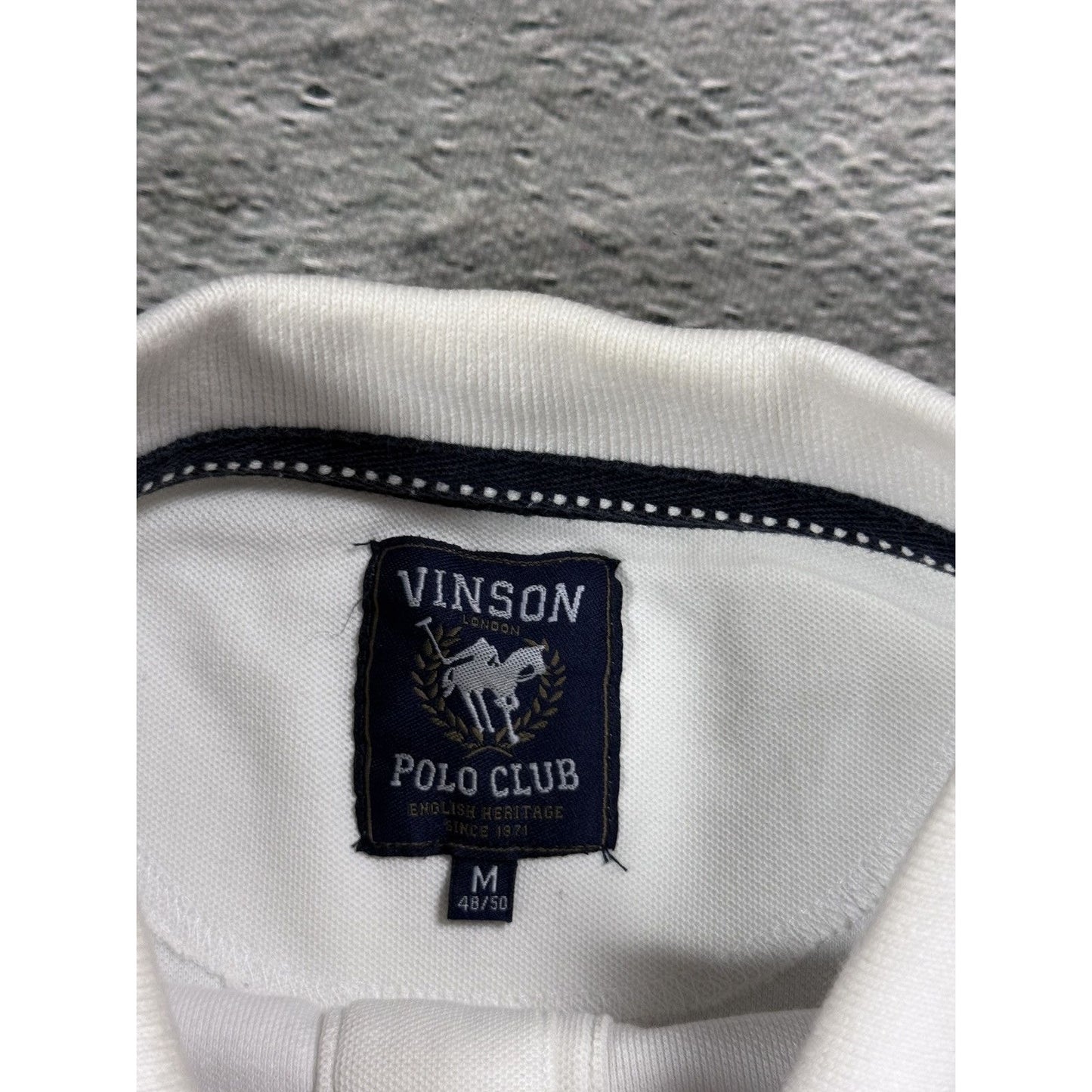 Chief Keef Polo UK England navy t-shirt Vinson Polo Club