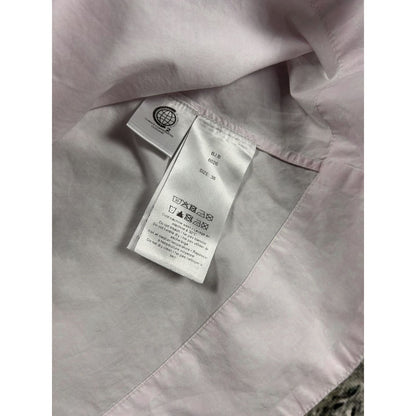 Ganni shirt button-up pink