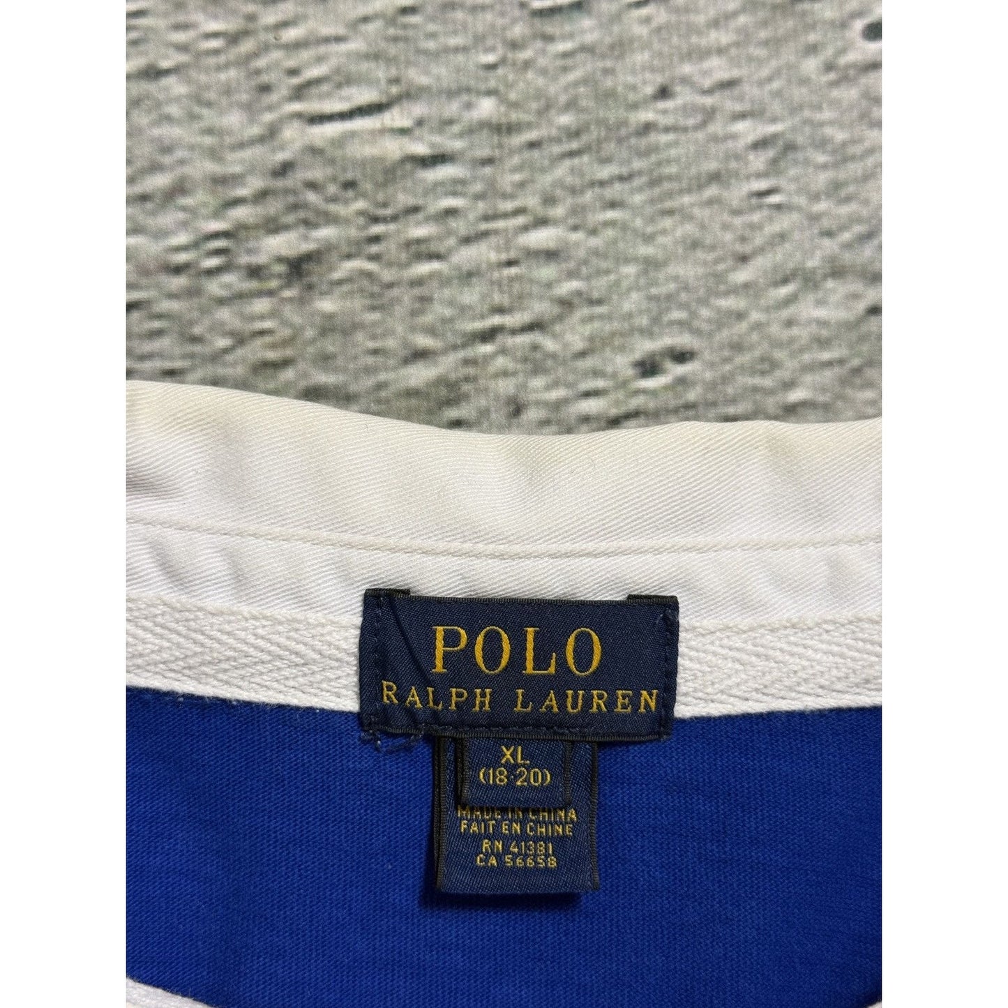 Chief Keef Polo Ralph Lauren red blue longsleeve big pony