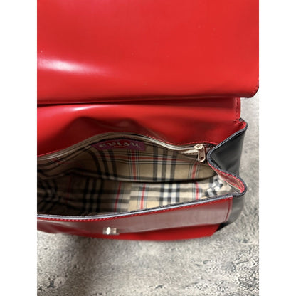 Evisu Donna bag red big logo seagull vintage