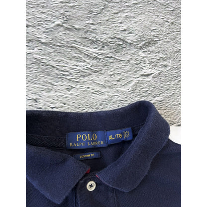 Chief Keef Polo Ralph Lauren USA vintage shirt navy blue