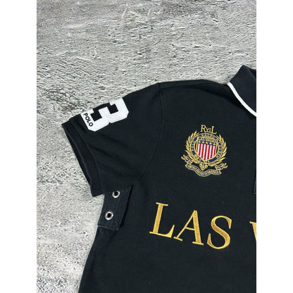 Chief Keef Polo Ralph Lauren Las Vegas vintage black gold