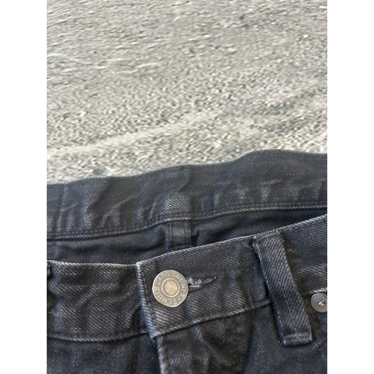 Helmut Lang jeans black slim