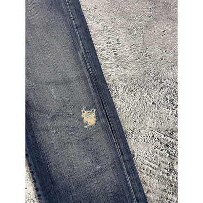 Ed Hardy Christian Audigier vintage jeans big logo pants