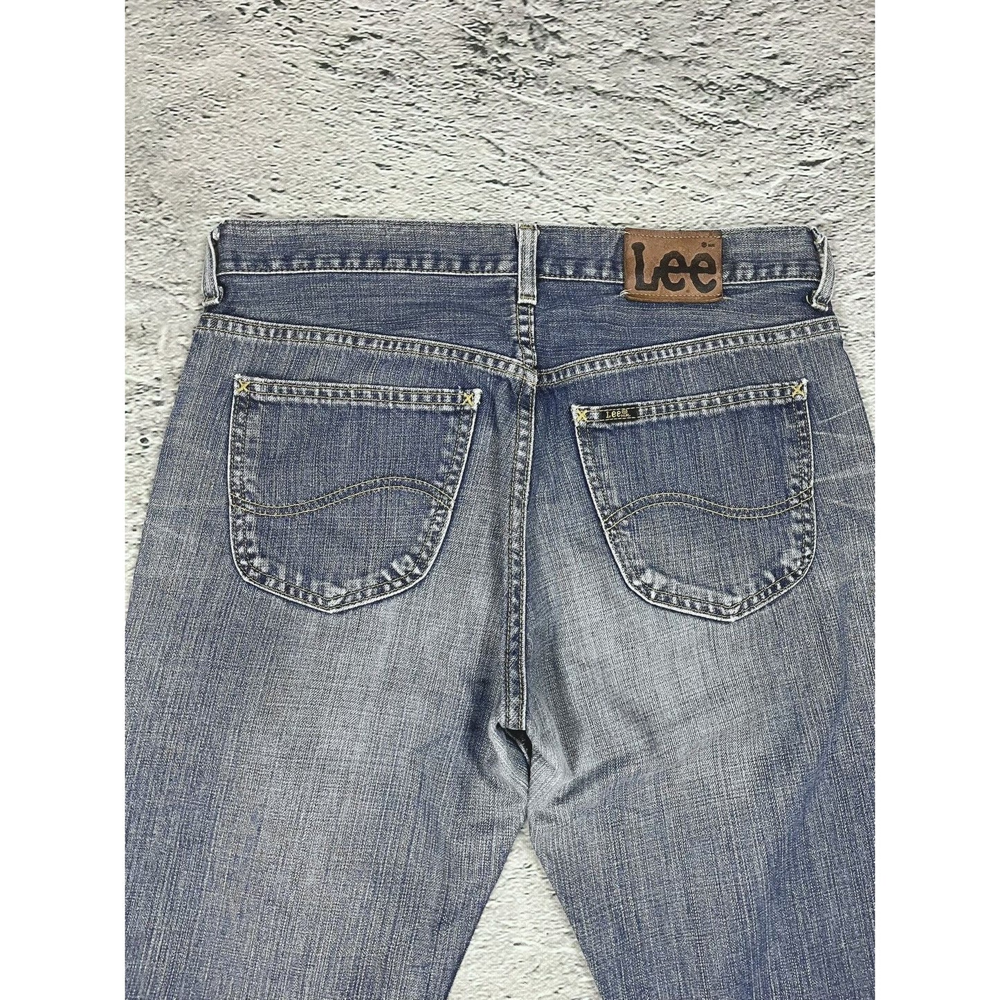 Lee flared jeans denim pants Y2K blue Denver