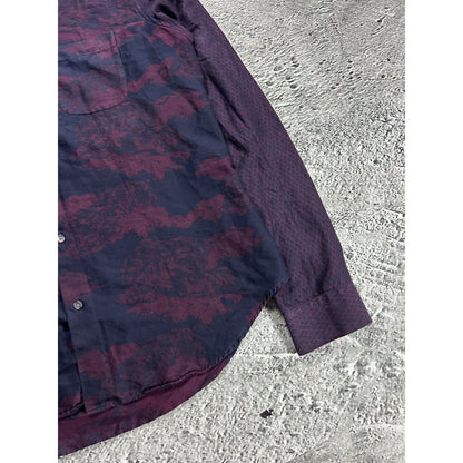 Kenzo shirt purple button-up
