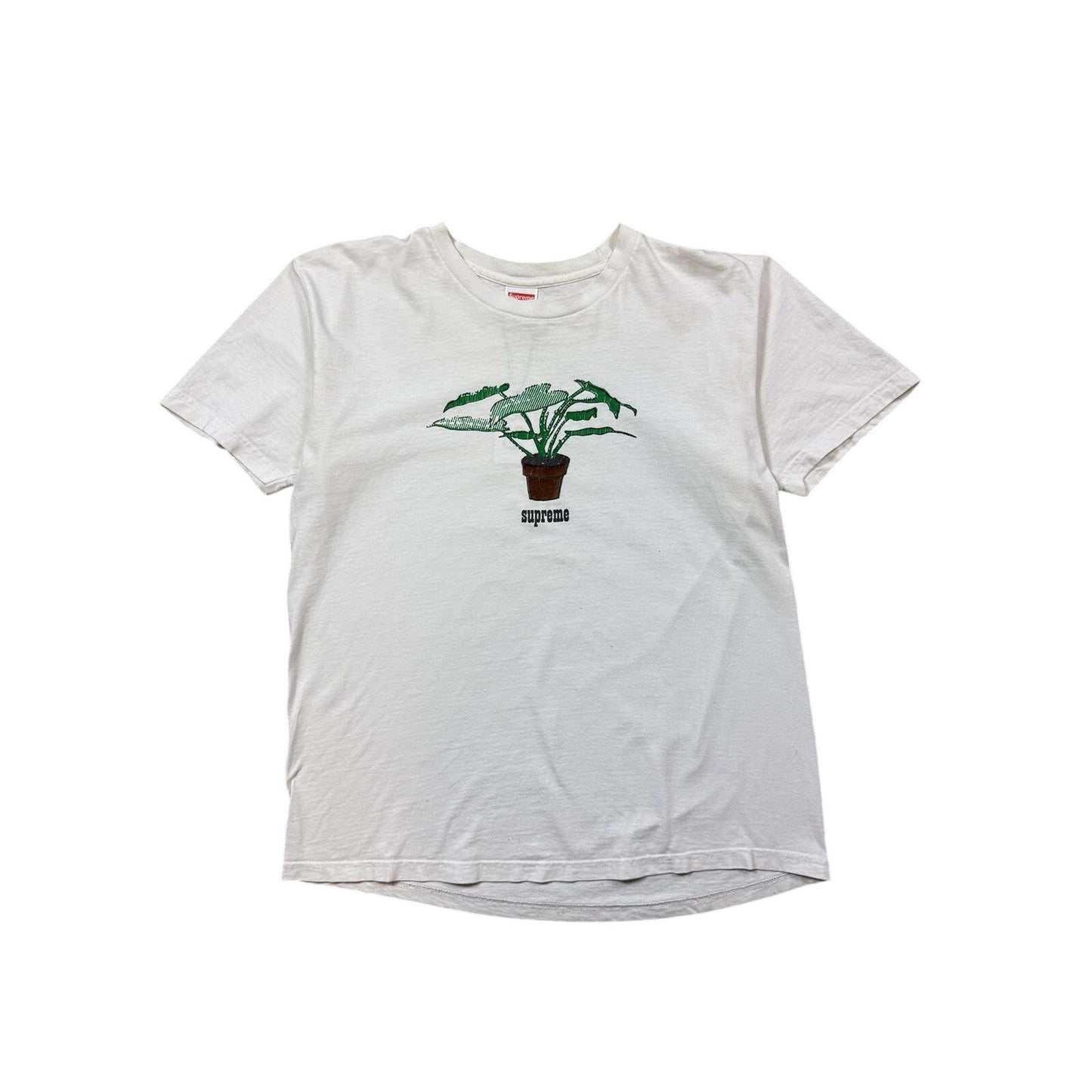 Supreme plant tee white FW17