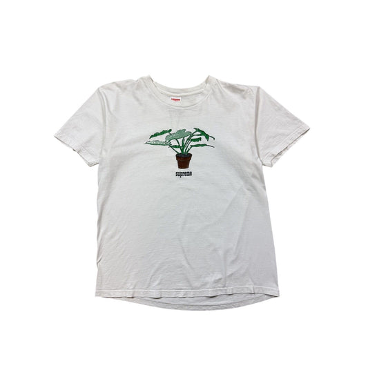 Supreme plant tee white FW17