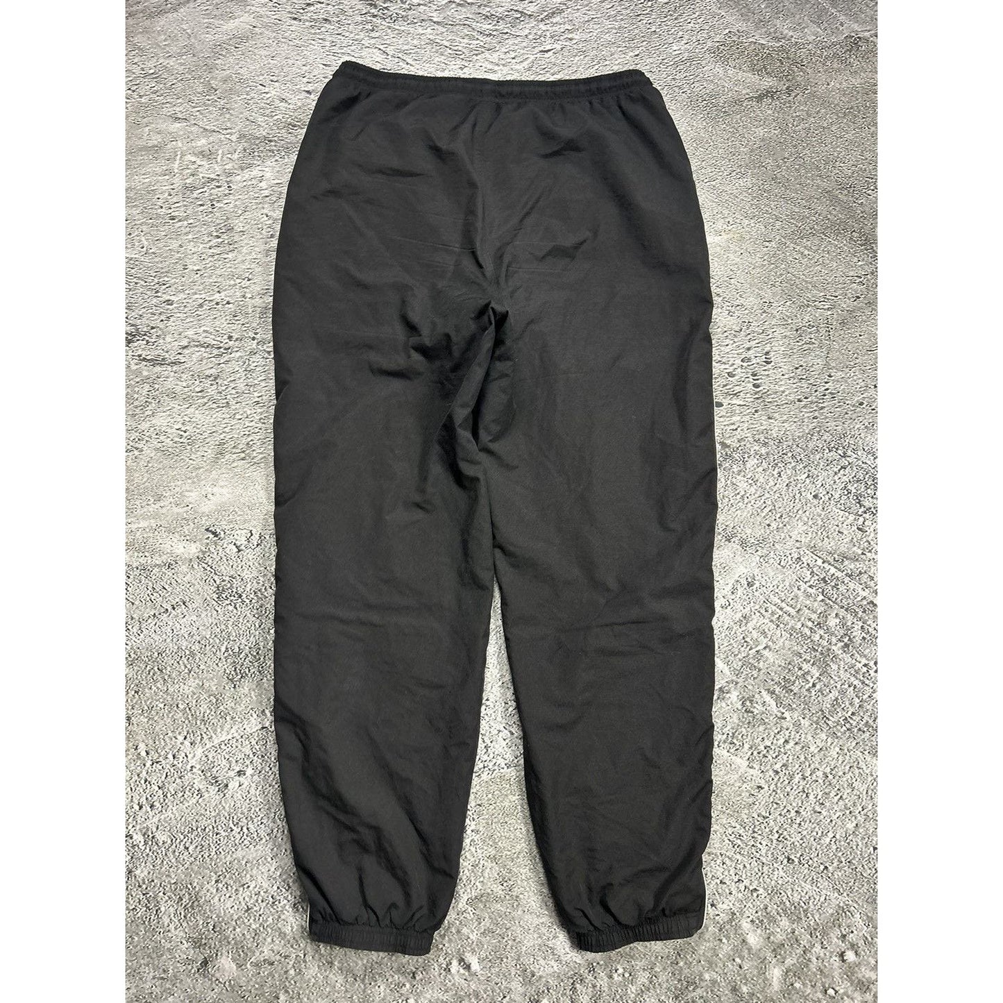 Puma vintage black nylon track pants small logo