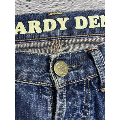 Ed Hardy Christian Audigier vintage jeans big logo pants