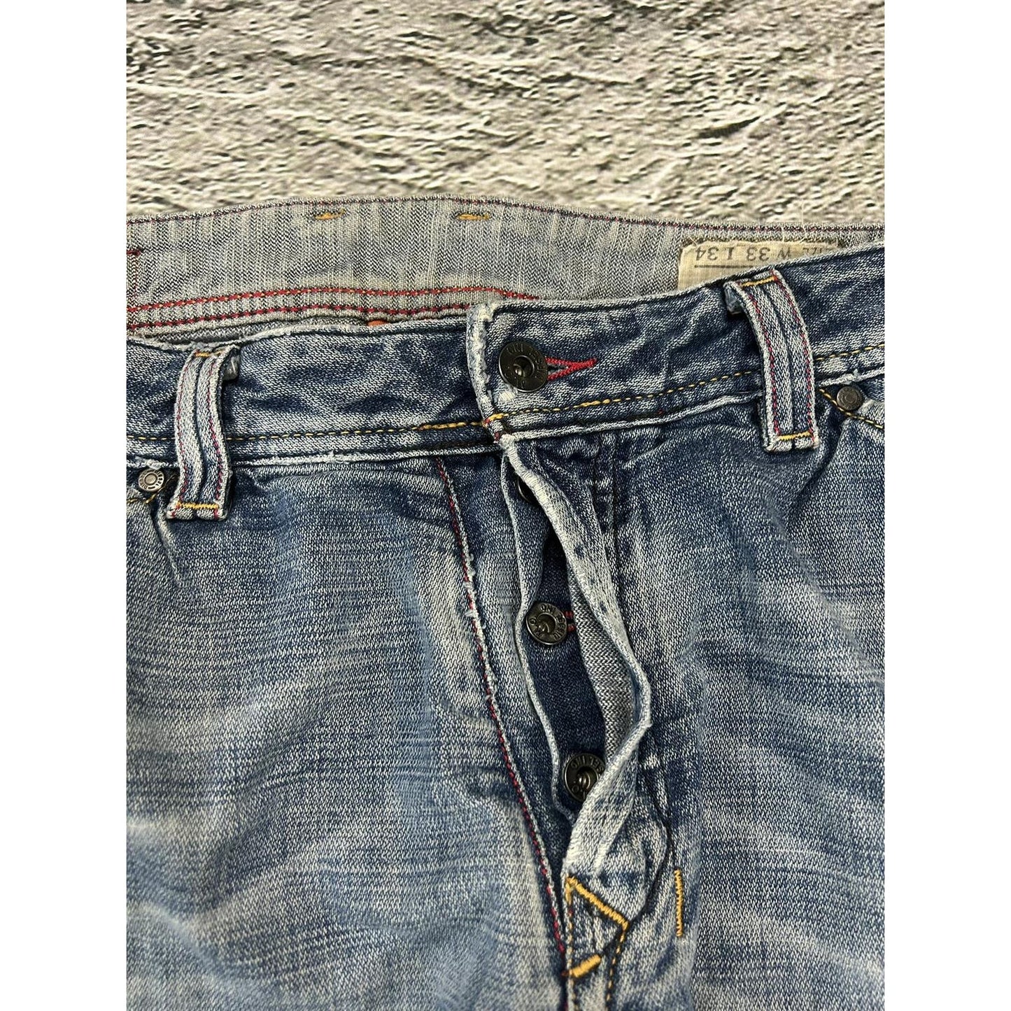 Diesel jeans vintage blue Braddo Y2K cargo