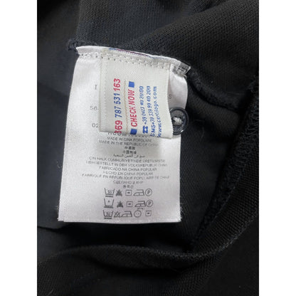 Moncler Polo Shirt black long sleeve T-shirt logo