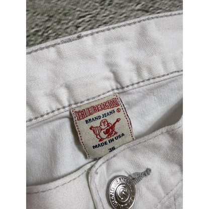 True Religion vintage white jeans Ricky