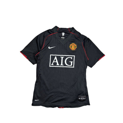 Manchester United jersey black AIG vintage 2007 2008