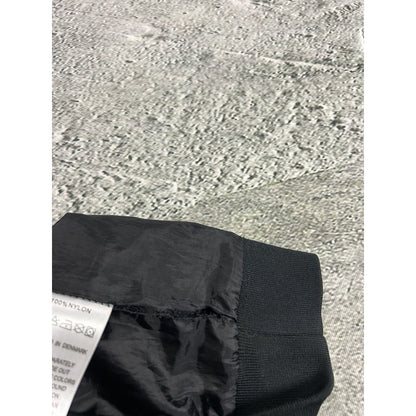 Han Kjobenhavn nylon bomber jacket black
