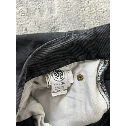 Diesel jeans vintage black straight Y2K