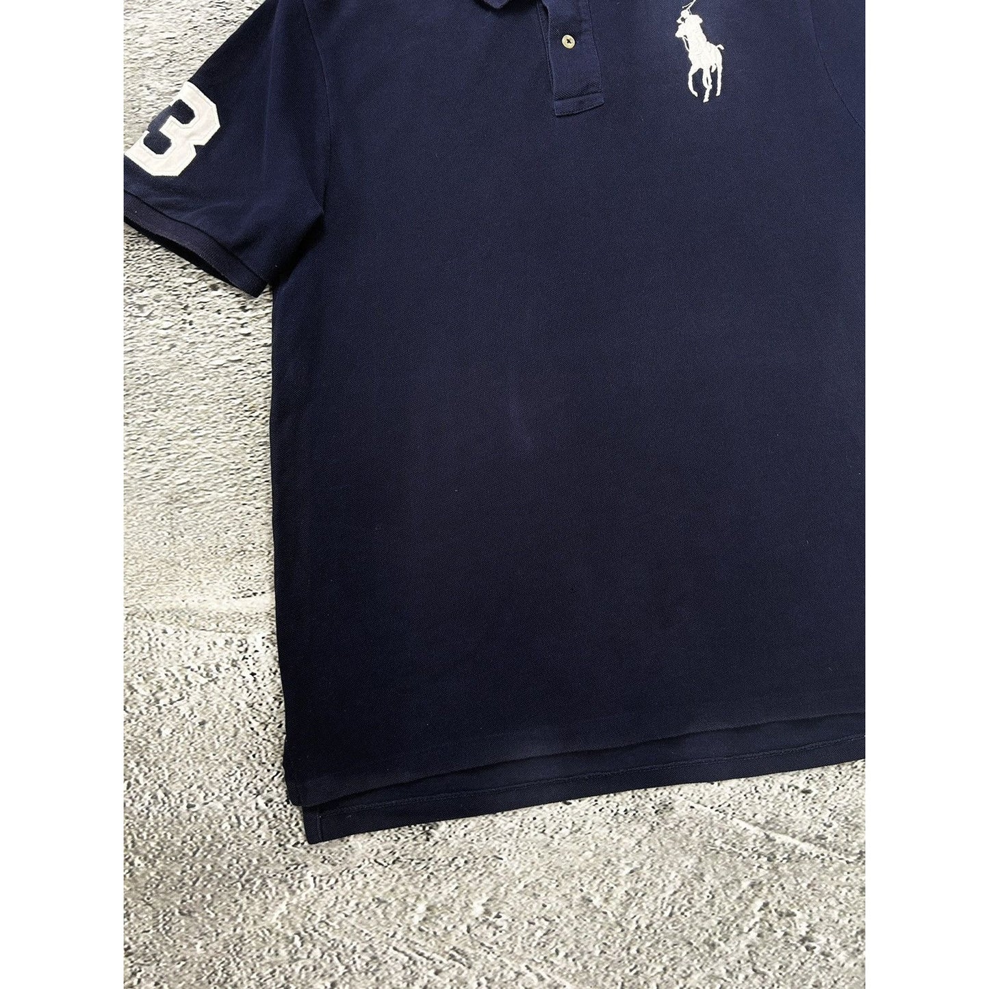 Chief Keef Polo Ralph Lauren vintage navy big pony T-shirt