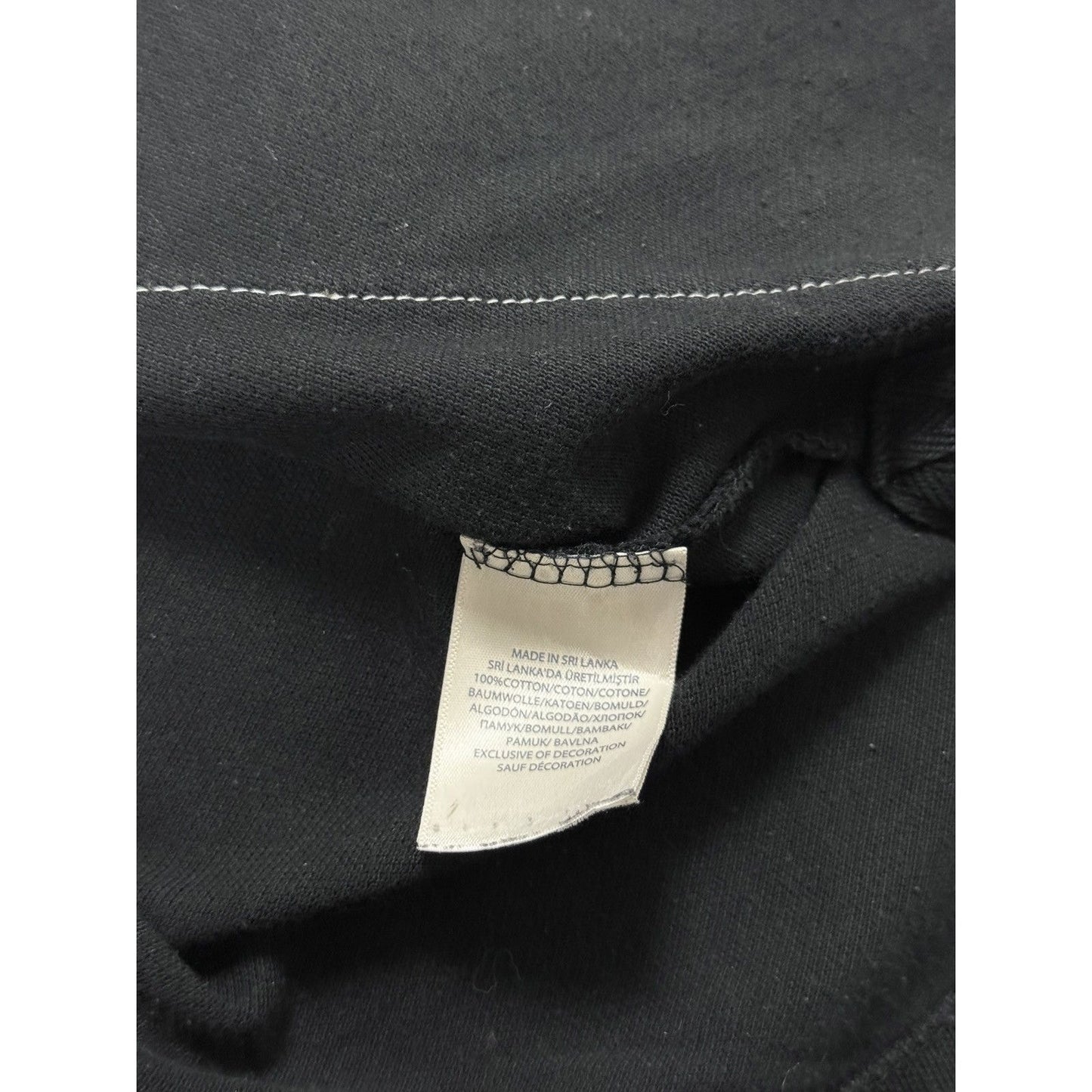 Chief Keef Polo Ralph Lauren black T-shirt big pony white