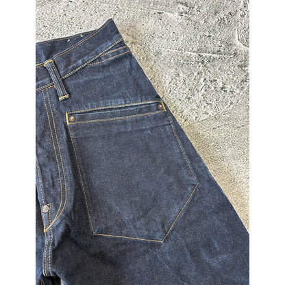 Evisu jeans vintage inside out selvedge red embroidery