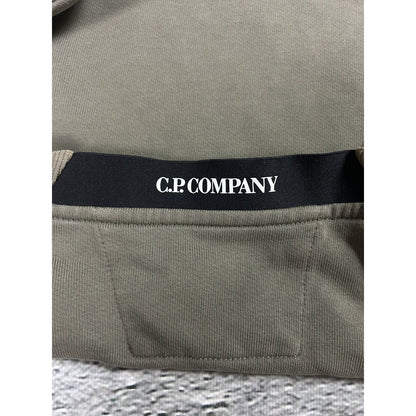 C.P. Company sweatshirt with lens khaki