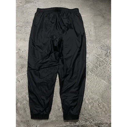 Nike vintage black track pants small swoosh logo 2000s