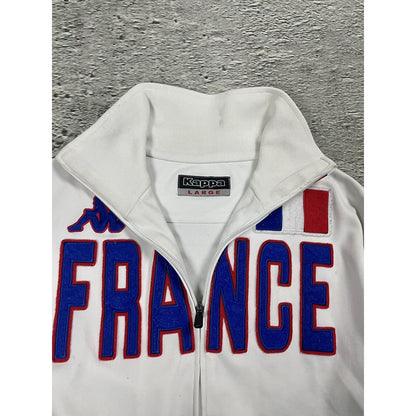 France Kappa vintage track jacket training zip sweatshirt