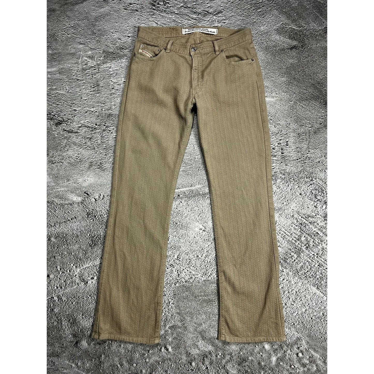 Diesel vintage pants Y2K brown