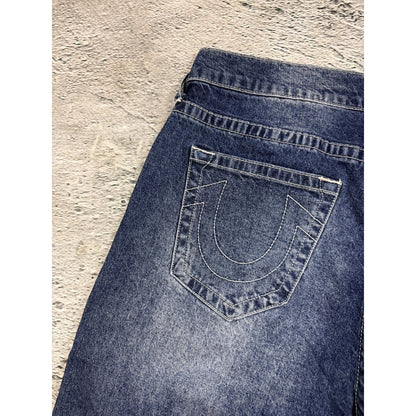 True Religion blue jeans Y2K Vinny ultra baggy buddah