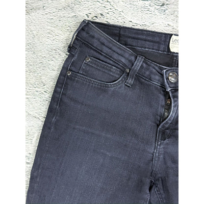 Lee skinny jeans denim pants Y2K black