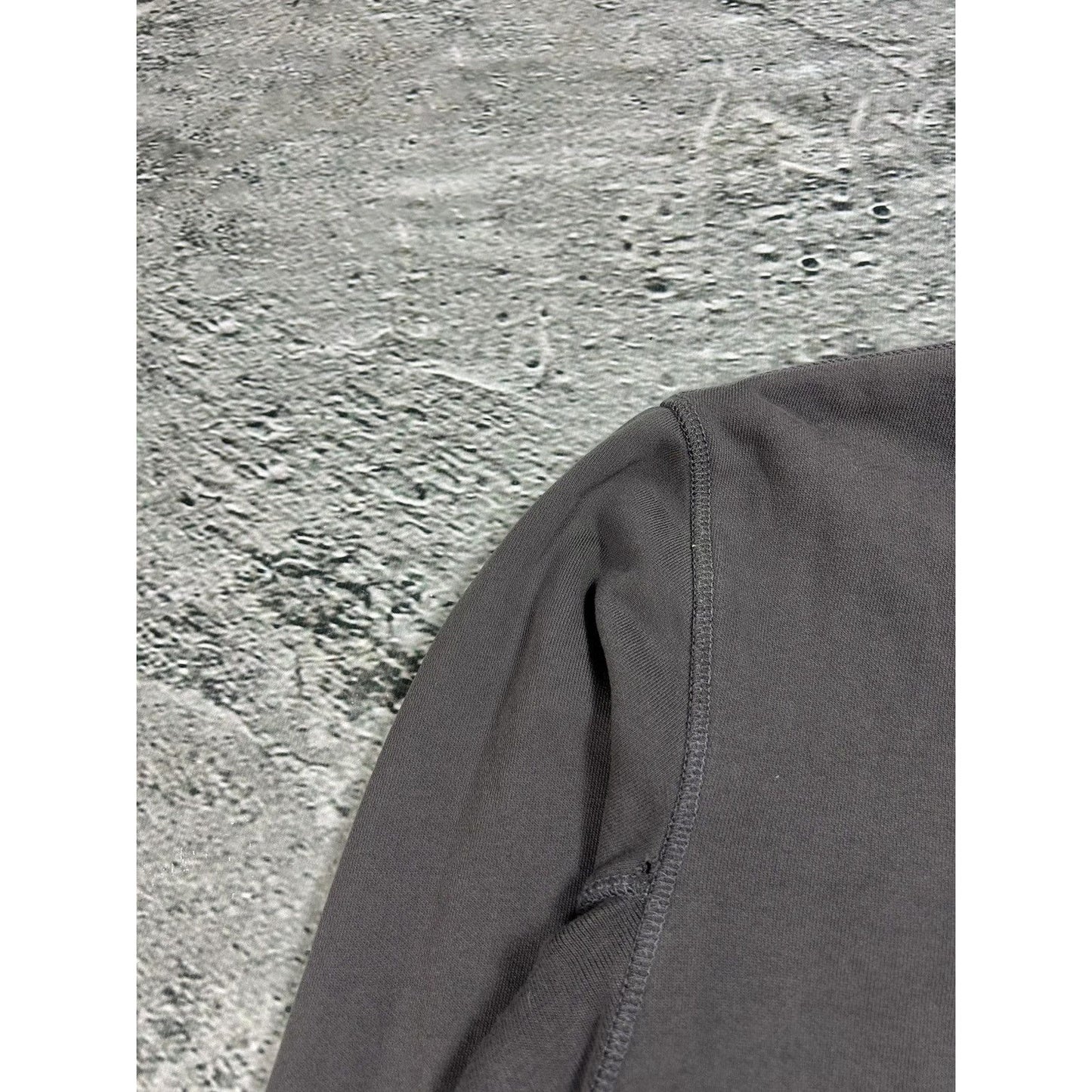 True Religion sweatshirt vintage horseshoe Y2K grey black